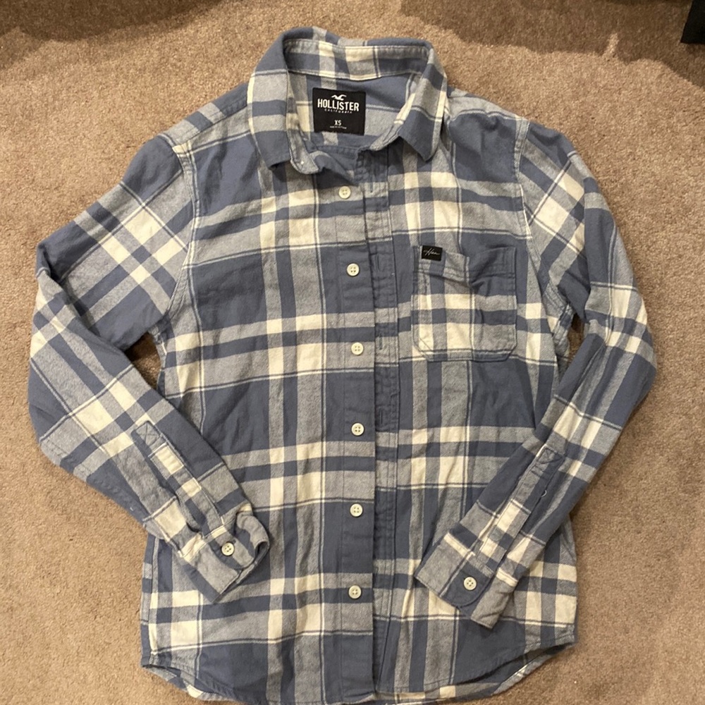 Hollister flannel. Size xs